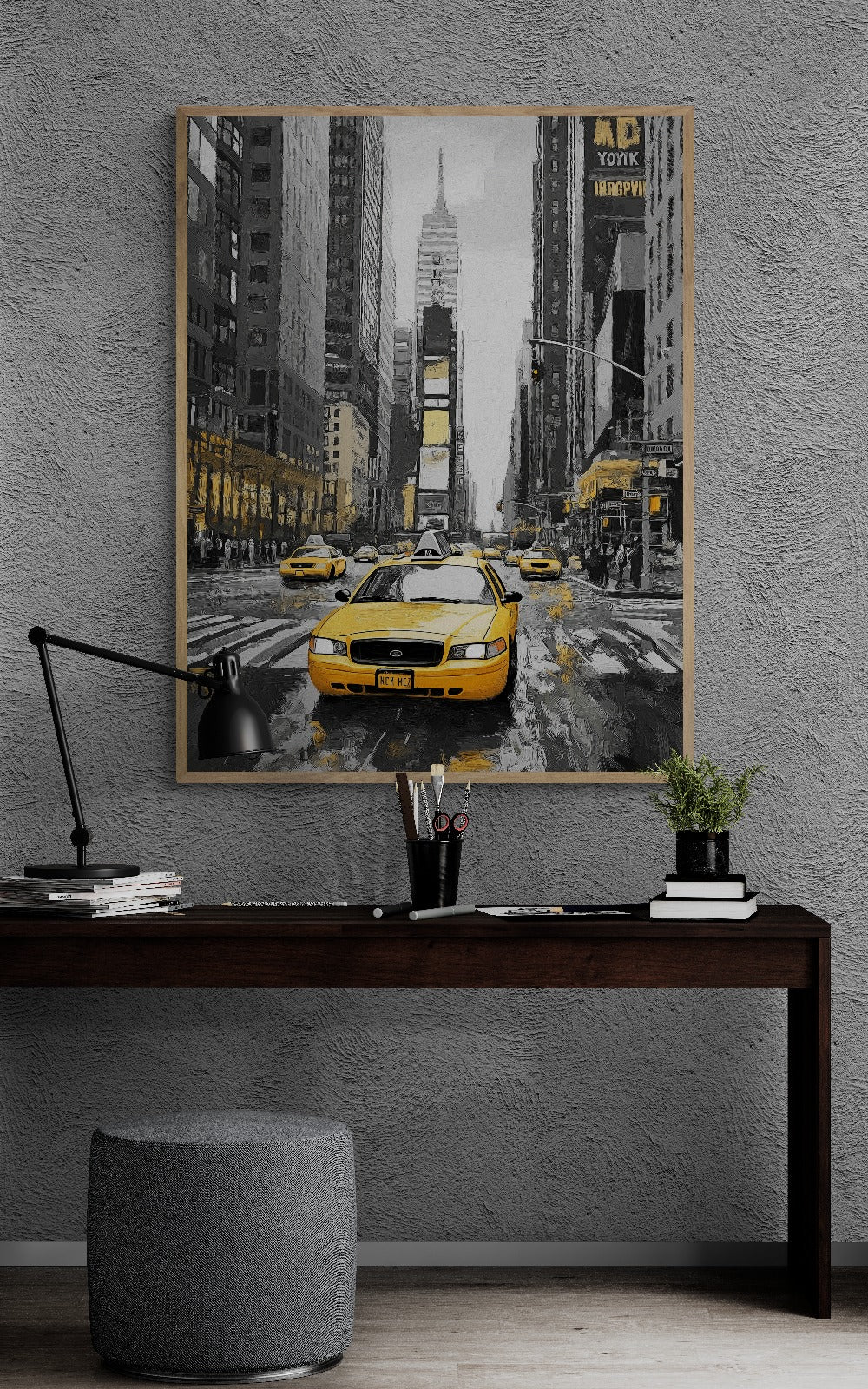 Framed Digital Print: New York 19 Collection