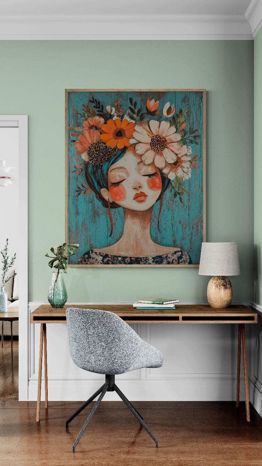 Framed Digital Print: Divine Femmes Collection 16