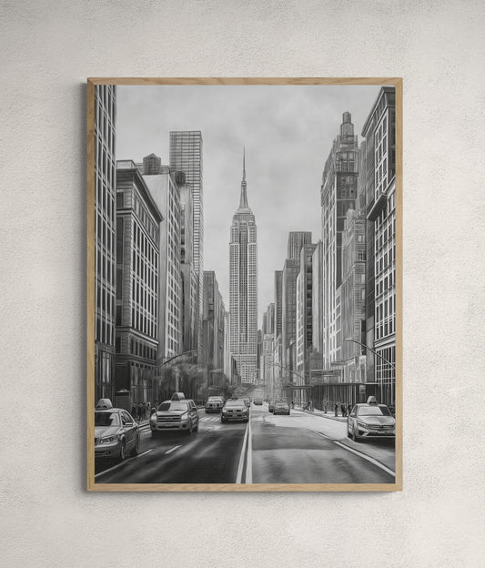 Framed Digital Print: New York Collection 1