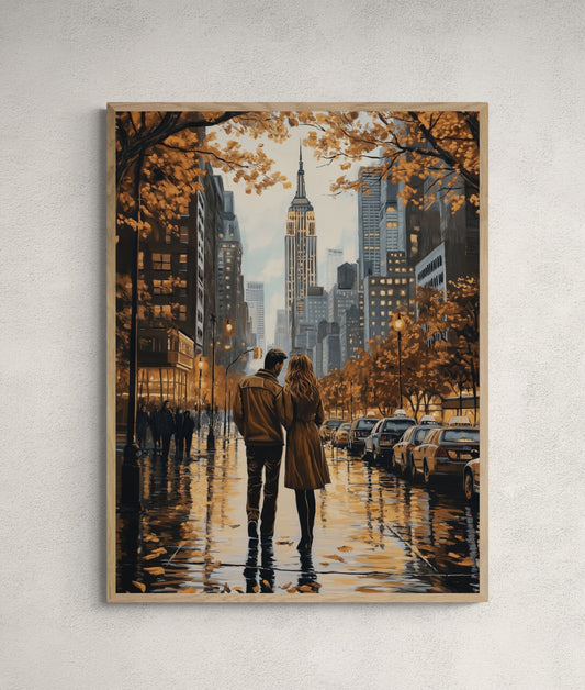 Framed Digital Print: New York Collection 3