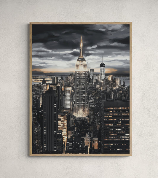 Framed Digital Print: New York Collection 6