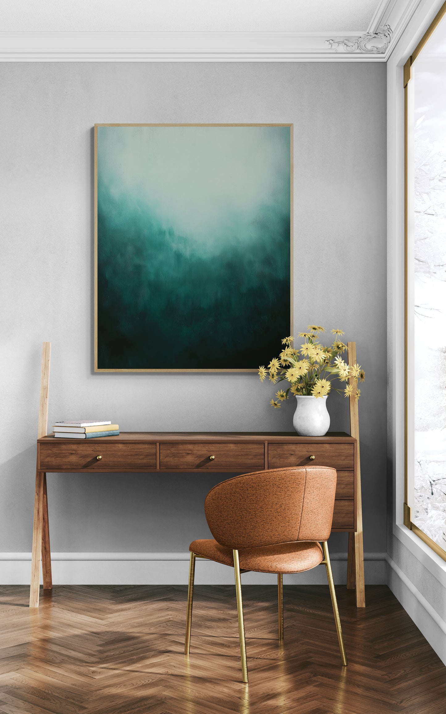 Canvas Collection: Emerald Mists 1